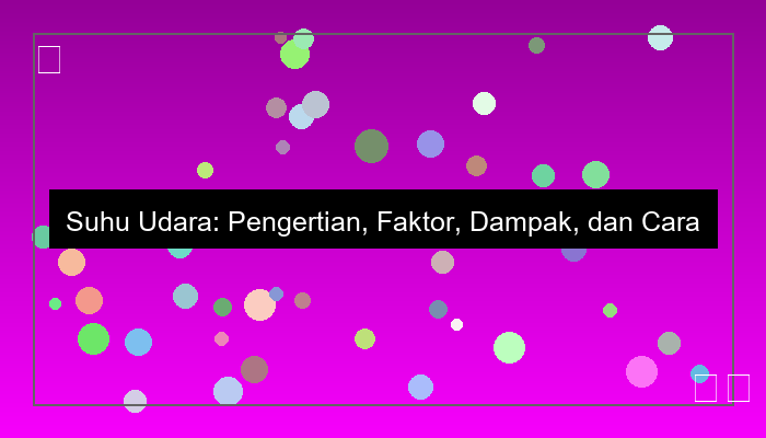 suhu udara