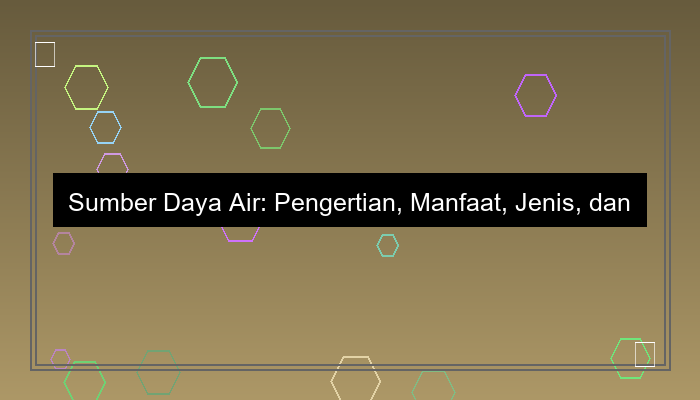 sumber daya air