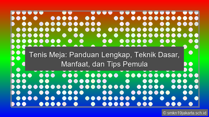 Tenis Meja
