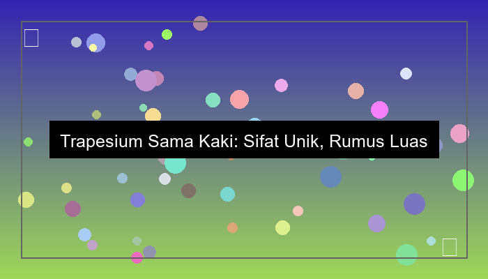 trapesium sama kaki