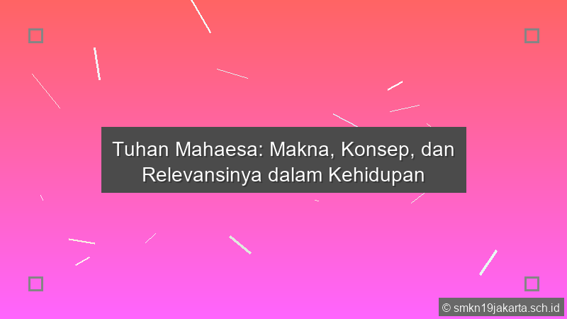 Tuhan Mahaesa