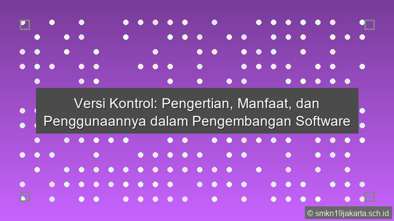 Versi Kontrol