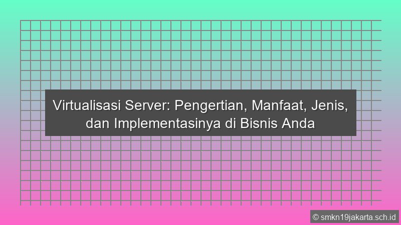 Virtualisasi Server
