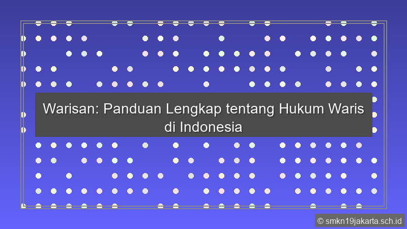 Inheritance Pewarisan