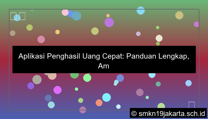 visual aplikasi penghasil uang cepat