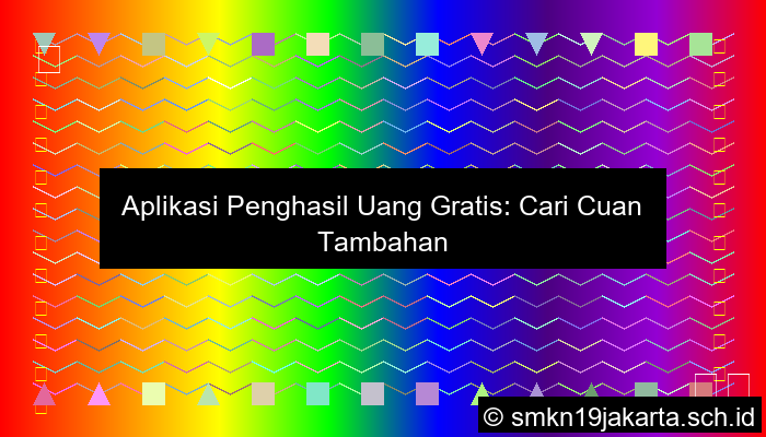 desain aplikasi penghasil uang gratis