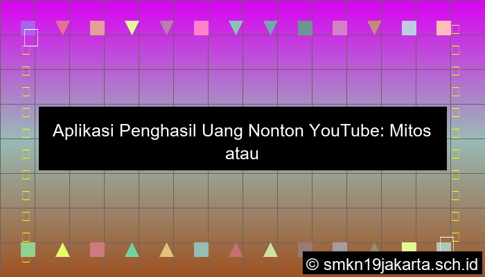 gambar aplikasi penghasil uang nonton youtube
