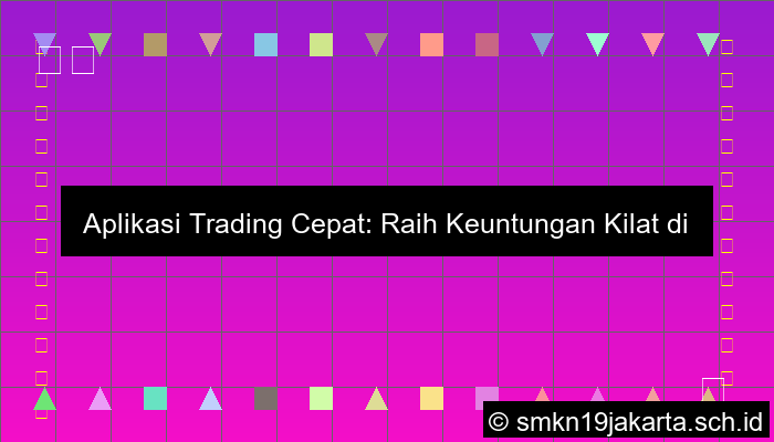 visual Aplikasi trading cepat