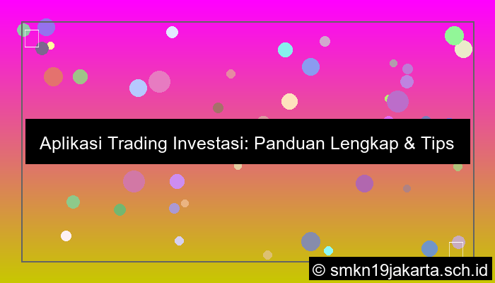 gambar Aplikasi trading investasi