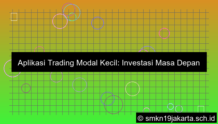 Aplikasi trading modal kecil