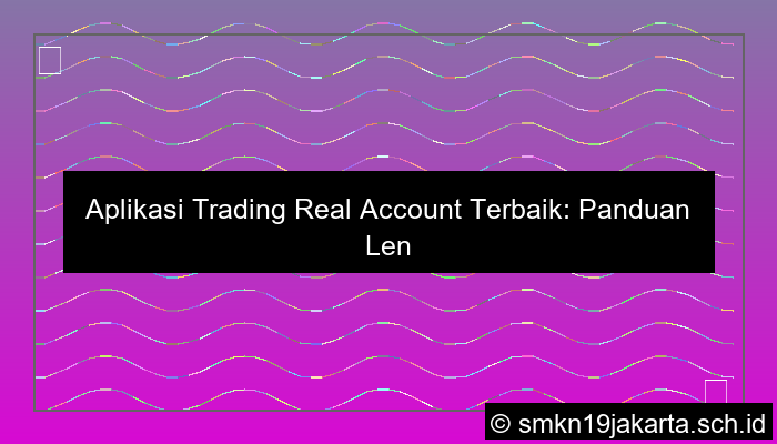 visual Aplikasi trading real account