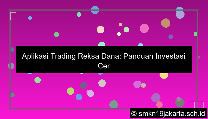 ilustrasi Aplikasi trading reksa dana
