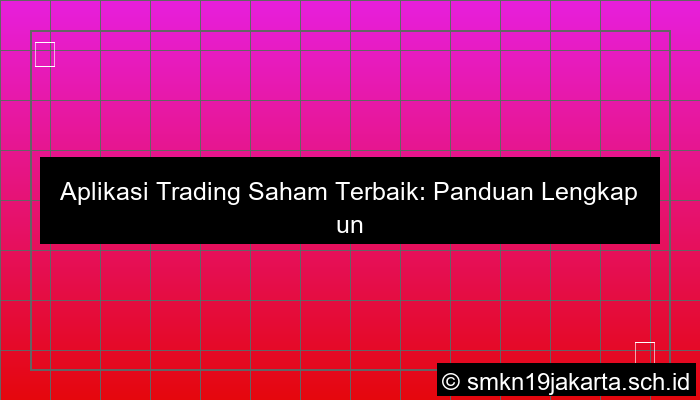 Aplikasi trading saham