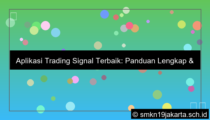 Aplikasi trading signal