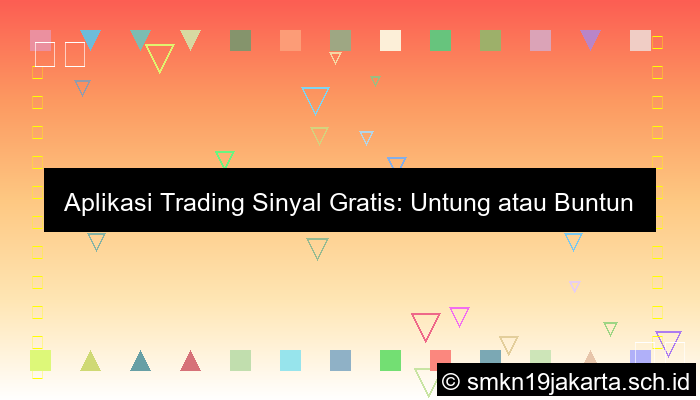 Aplikasi trading sinyal gratis