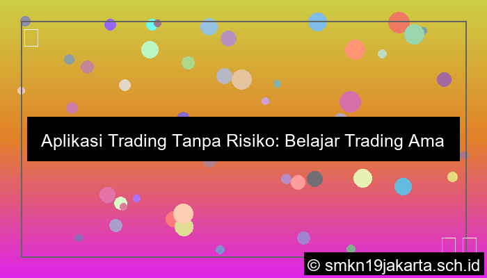 Aplikasi trading tanpa risiko