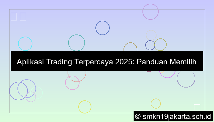Aplikasi trading terpercaya 2025