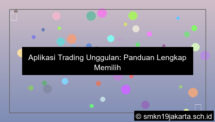 Aplikasi trading unggulan