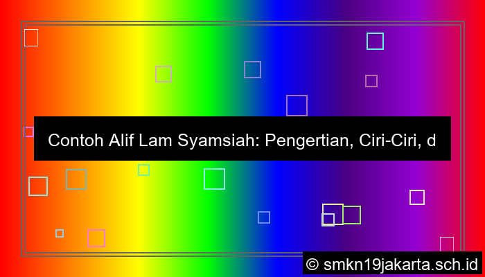 grafik contoh alif lam syamsiah
