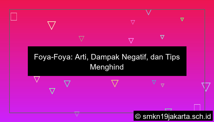 desain foya foya adalah