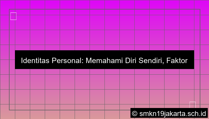 gambar identitas personal adalah