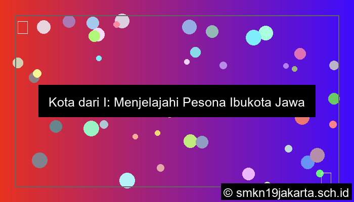 ilustrasi kota dari i