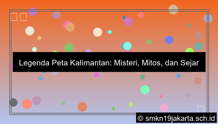 grafik legenda peta kalimantan