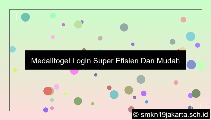 grafik Medalitogel Login Super Efisien Dan Mudah