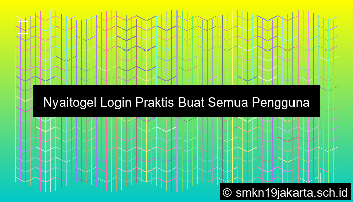 ilustrasi Nyaitogel Login Praktis Buat Semua Pengguna