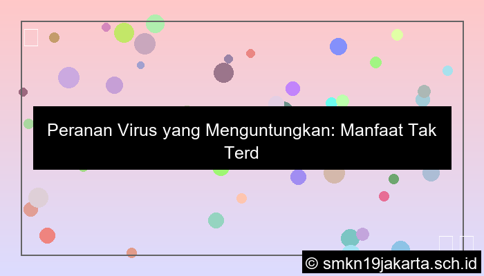 peranan virus yang menguntungkan