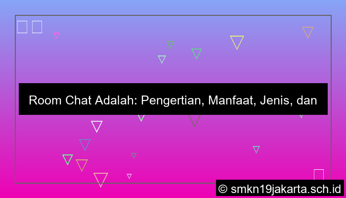 grafik room chat adalah