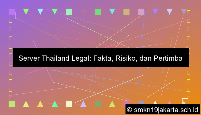 gambar server thailand legal