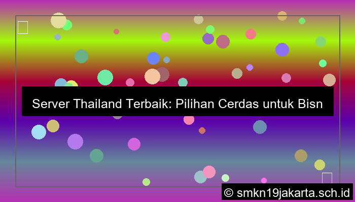 server thailand terbaik