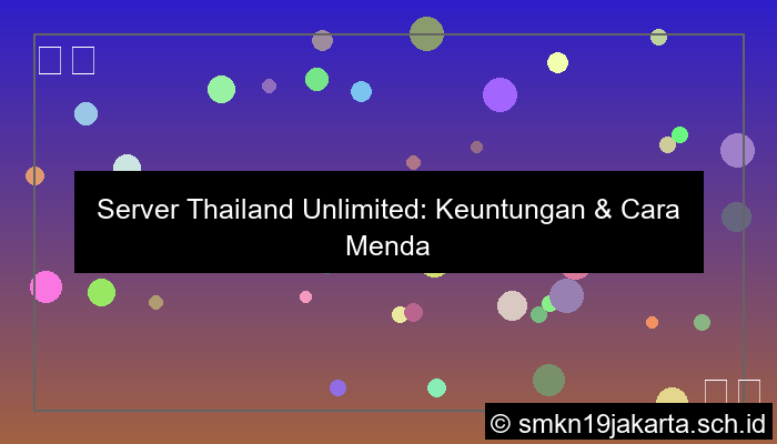 gambar server thailand unlimited