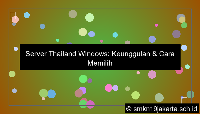 server thailand windows