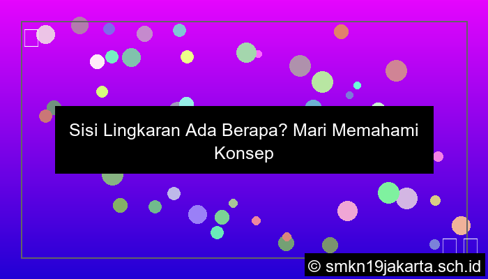 desain sisi lingkaran ada berapa