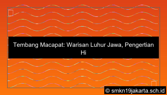 visual tembang macapat yaiku