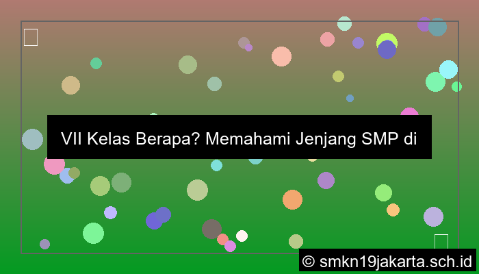 desain vii kelas berapa