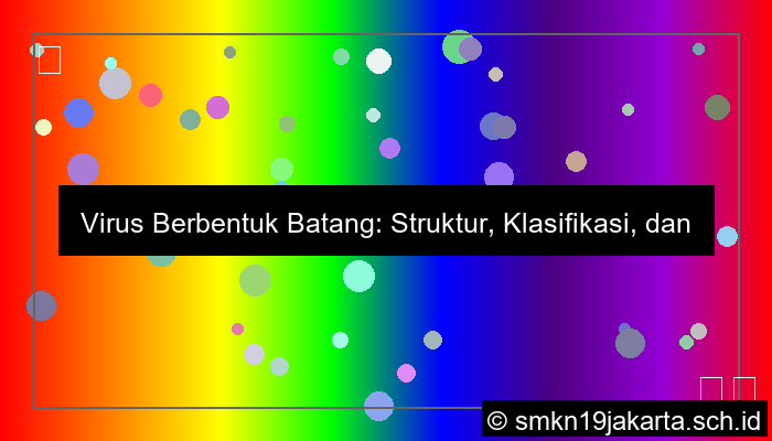 gambar virus berbentuk batang