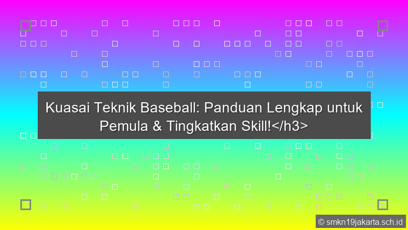 Baseball Teknik