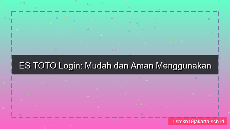 desain ES TOTO login pakai face id