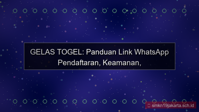 gambar GELAS TOGEL link whatsapp daftar