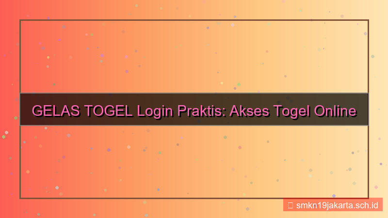 tampilan GELAS TOGEL login melalui browser hp