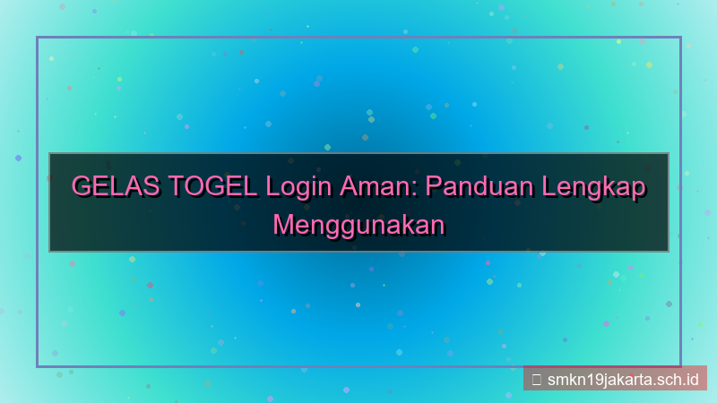 desain GELAS TOGEL login pakai otp
