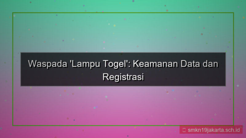 visual LAMPU TOGEL alamat email daftar