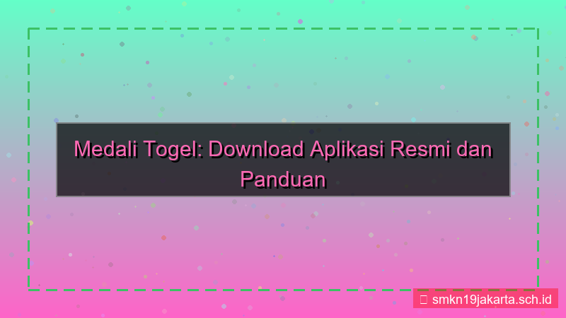 ilustrasi MEDALI TOGEL download aplikasi login