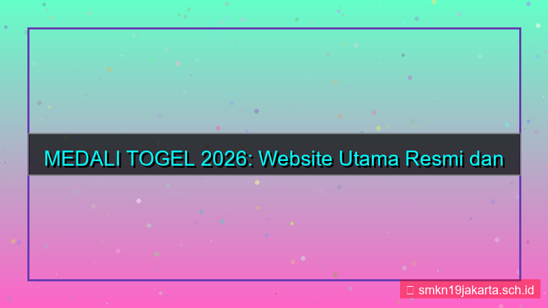 tampilan MEDALI TOGEL website utama medalitogel 2026