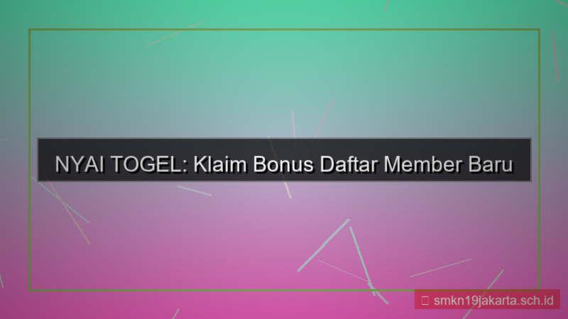 ilustrasi NYAI TOGEL bonus daftar member baru