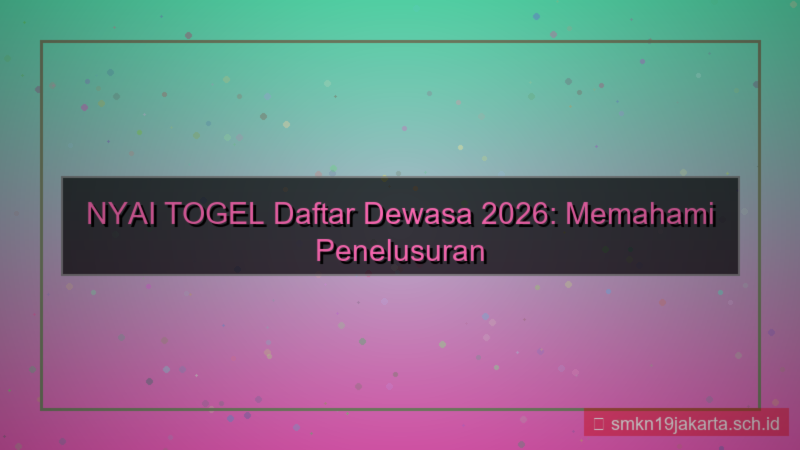 tampilan NYAI TOGEL daftar dewasa 2026