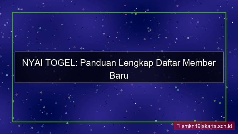 gambar NYAI TOGEL daftar member baru 2026